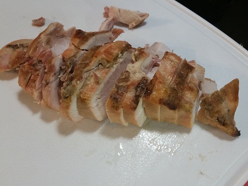 chopped chicken breast