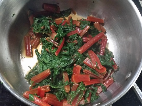 add salt, mix and serve