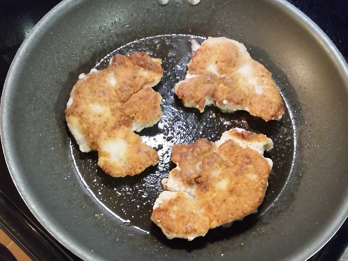 10 minutes per side, depending on thickness