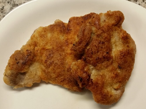 AIP fried schnitzel