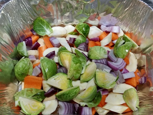 add Brussels sprouts